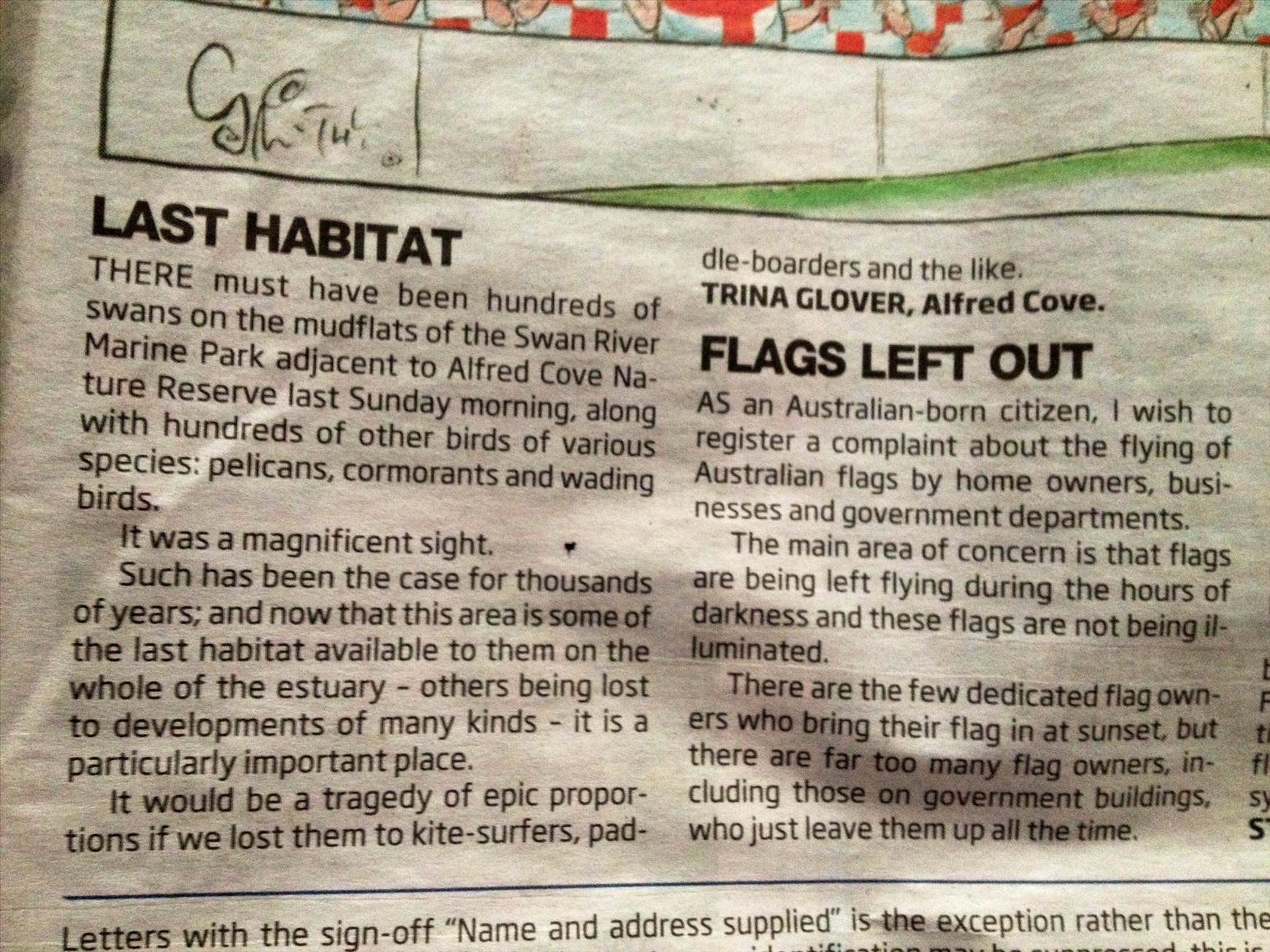 Swan complaint
