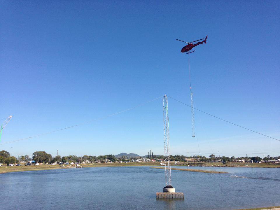 Mackay Cable Park install