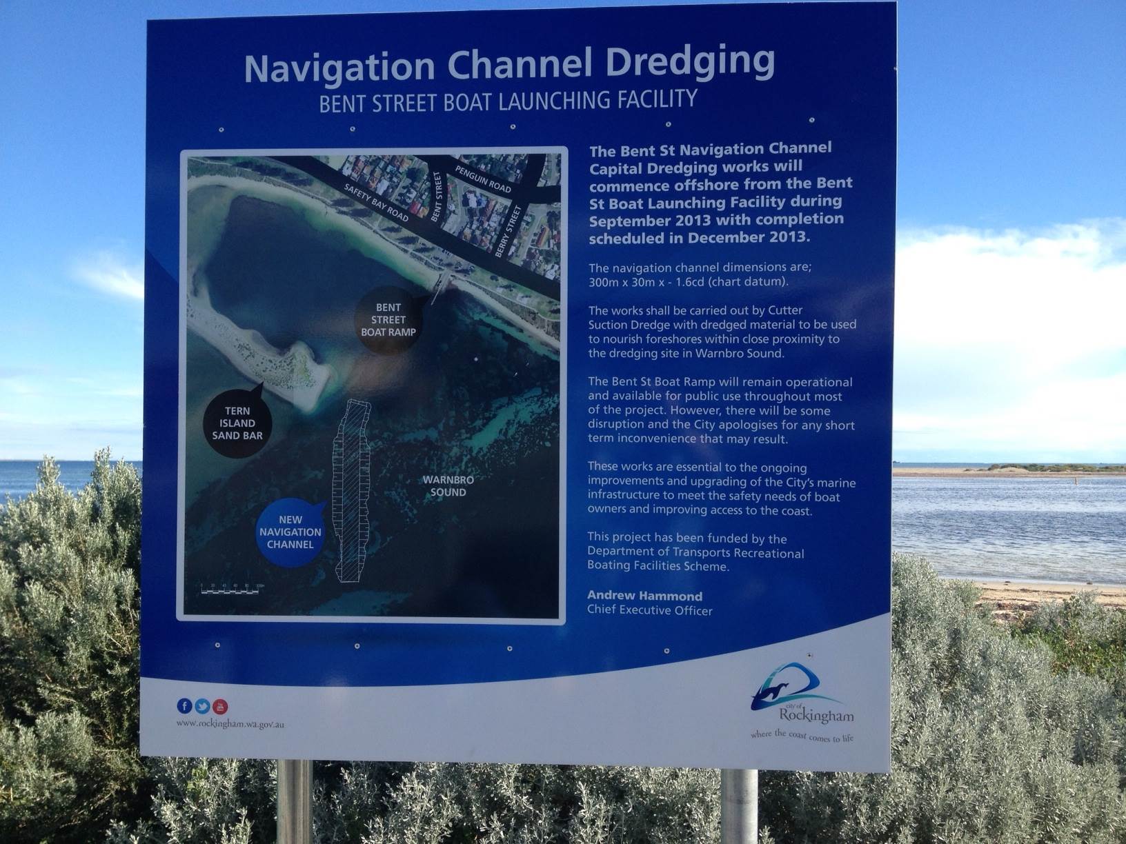 Dredging in the Pond