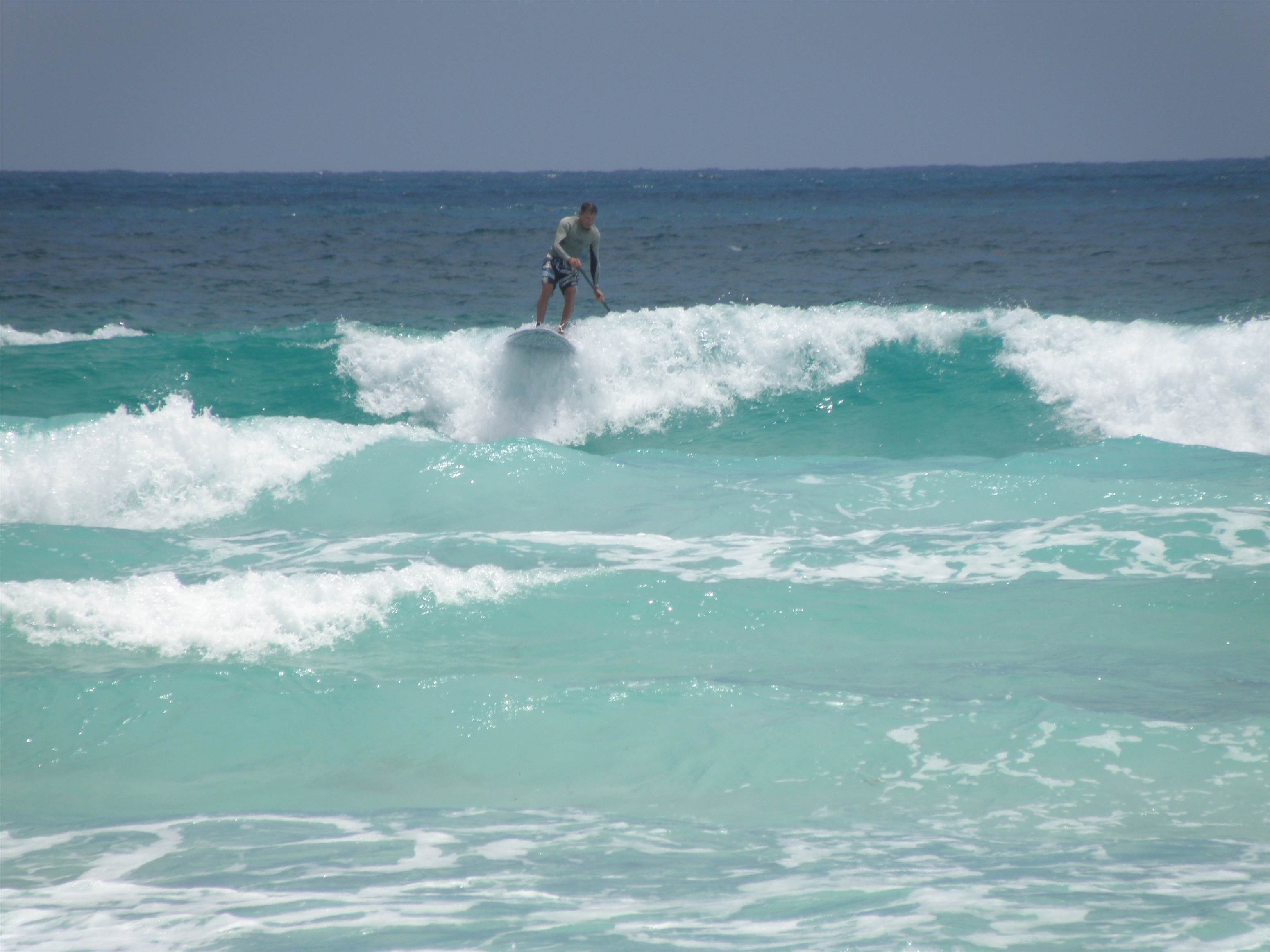 Slack staying in the water