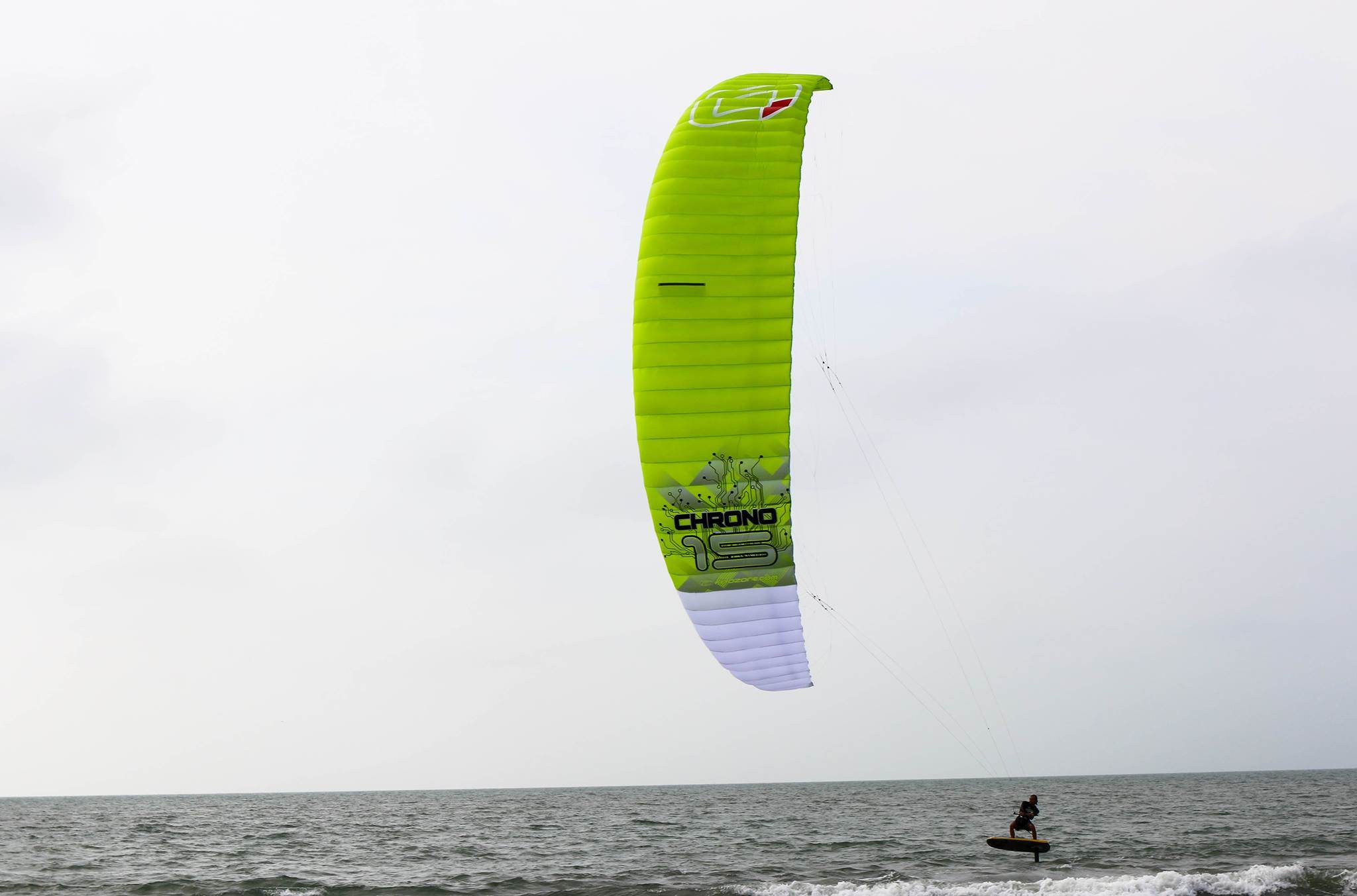 Double foil action on Chrono and Kitefoil Australia Hydrofoil