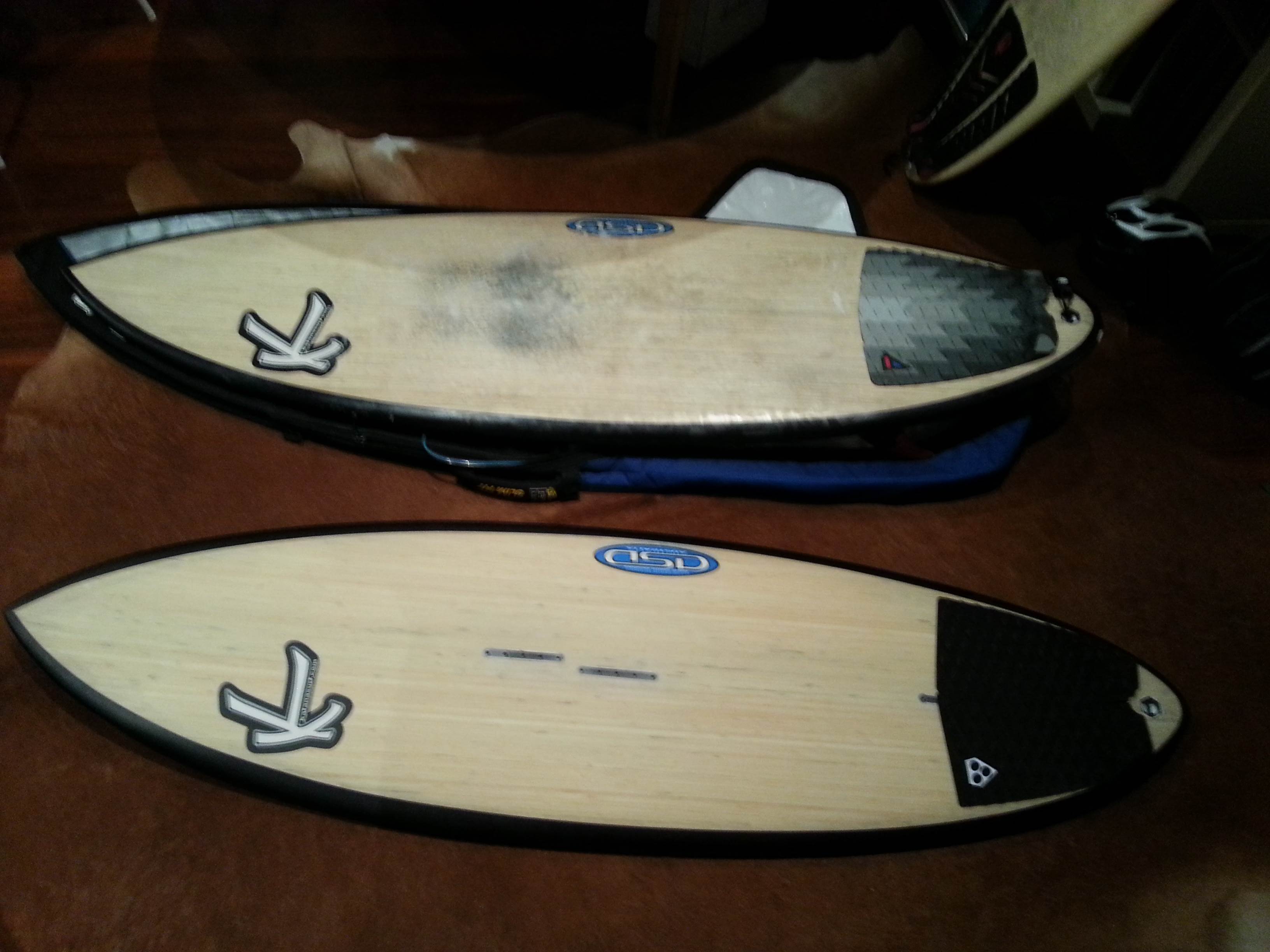 Katana kiteboard