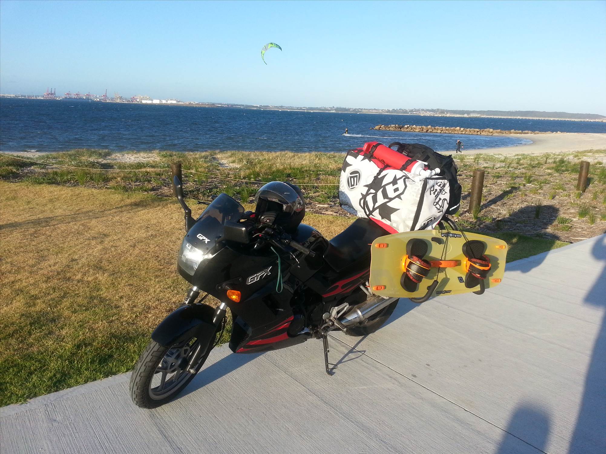 Motorcycle rack