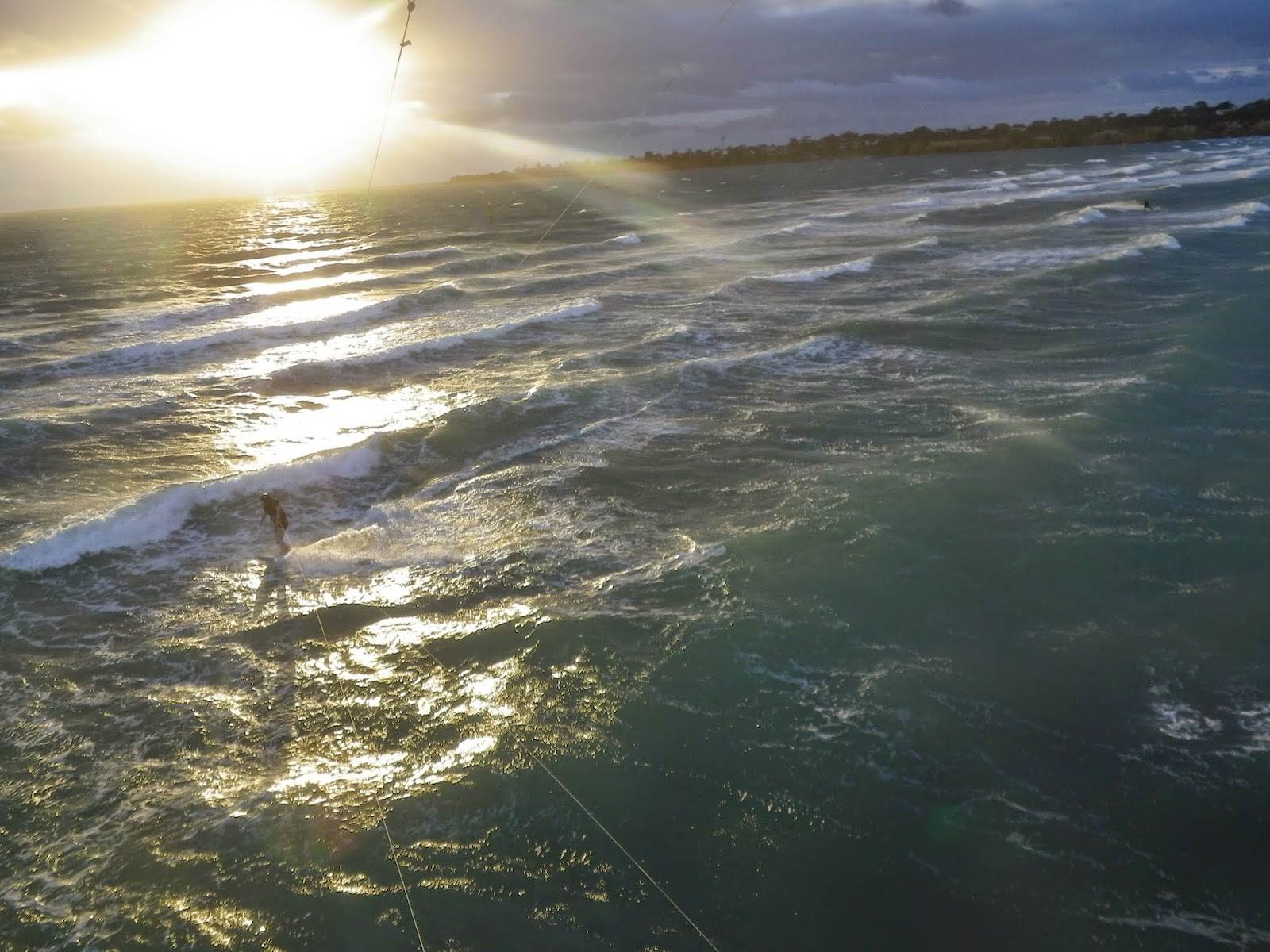 Kitesurfing Mentone