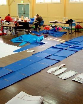 Let's make some kites. "It'll be fun" they said...