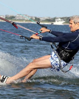 Kiteboarding