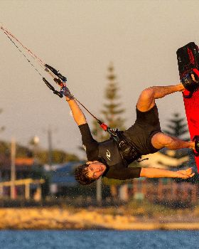 Kitesurfing