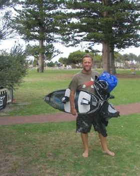 Kiteboarding