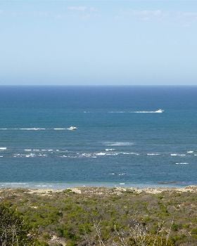No Port for this unique stretch of coast , this the  locals recreational back yard so special