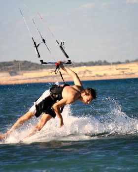 Kiteboarding