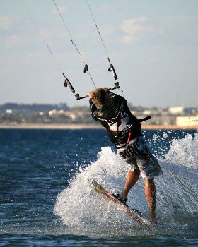 Kiteboarding