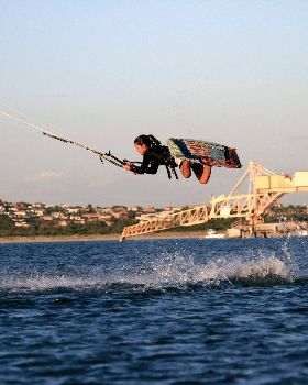 Kitesurfing