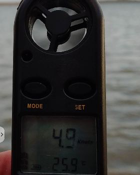 8m Peak4 lite wind foiling