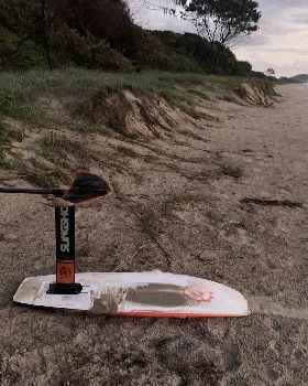 Kitesurfing