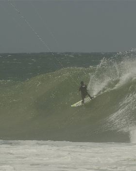 Kitesurfing