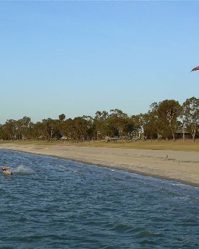 Barmera infront of footy club- 27/9/08
