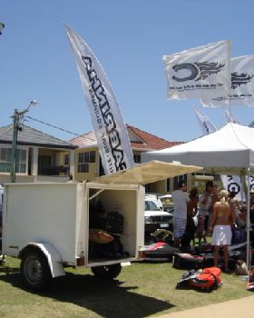 Kitesurfing