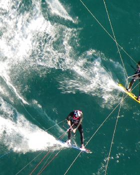 Kiteboarding