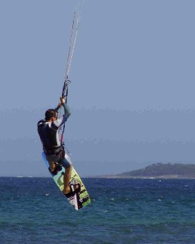 Kitesurfing