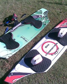 Kitesurfing