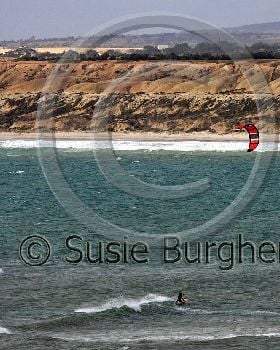 Kitesurfing