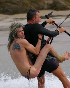 Kiteboarding