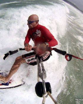 Getting past breaking waves