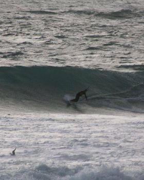 Kitesurfing