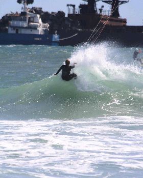 Kitesurfing