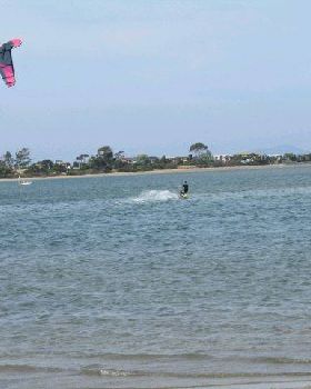 Kiteboarding