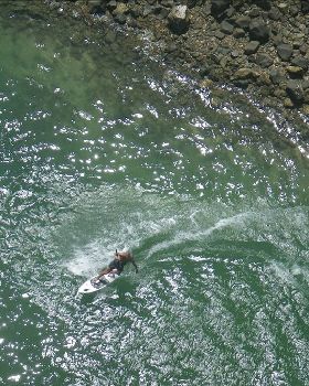 Kitesurfing