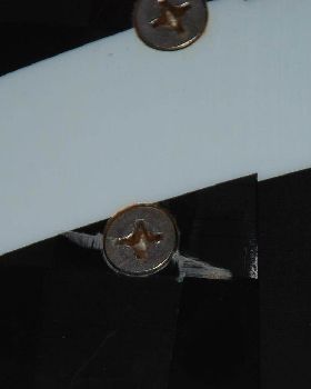 2010 Select, cracking around fin screw