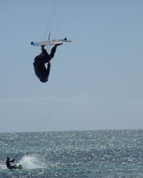 Kiteboarding