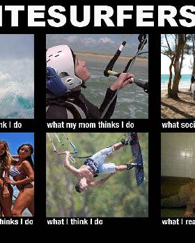 kitesurfers
