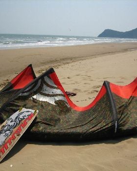 Kiteboarding