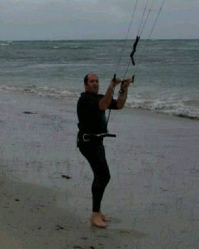 Kitesurfing