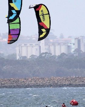 Kiteboarding