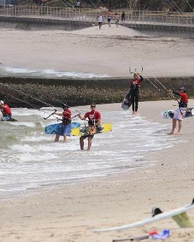Kiteboarding
