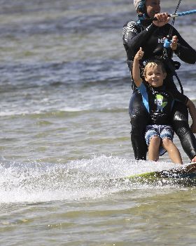 Kiteboarding