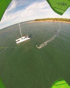 Kiteboarding