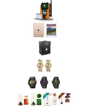 Raffle prizes