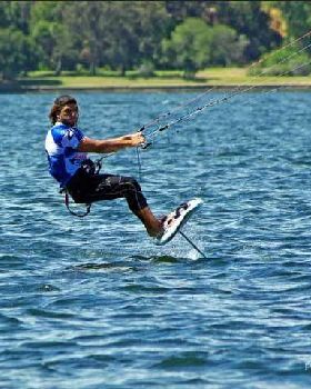 Kitesurfing