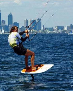 Kitesurfing