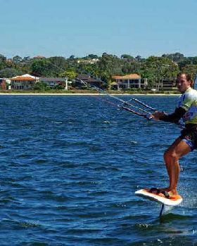 Kitesurfing