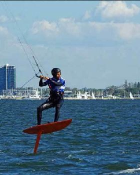 Kiteboarding