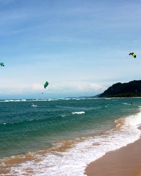 Kiteboarding