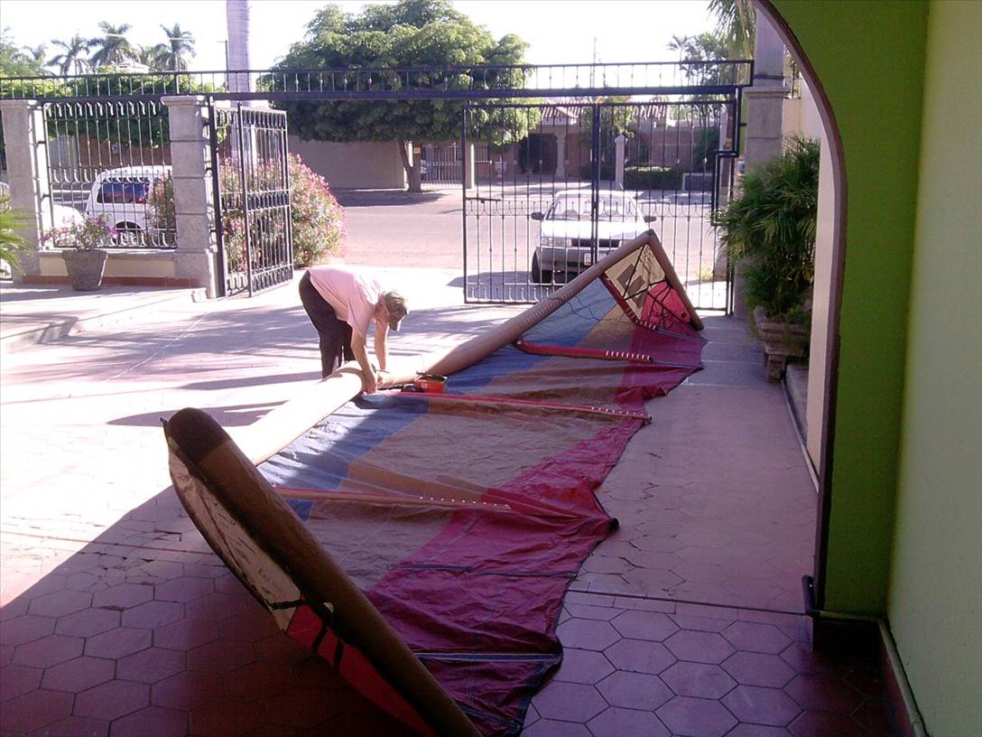 inflating my glider