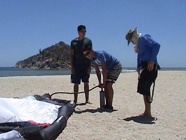 PREPARANDO EL KITE