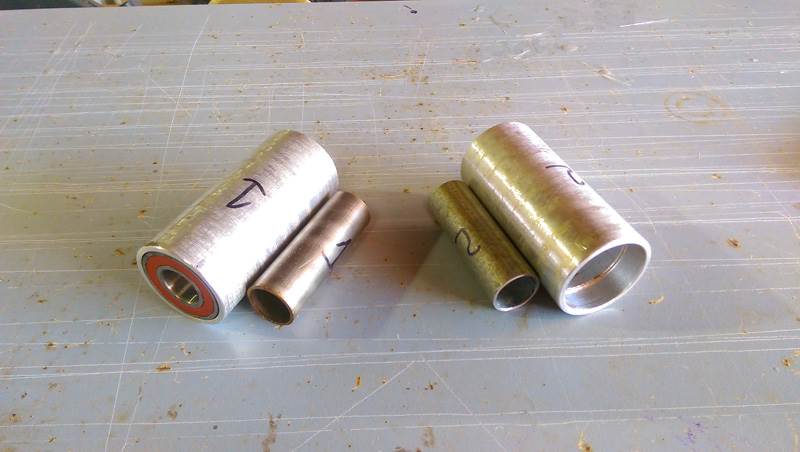16 Hubs and spacers