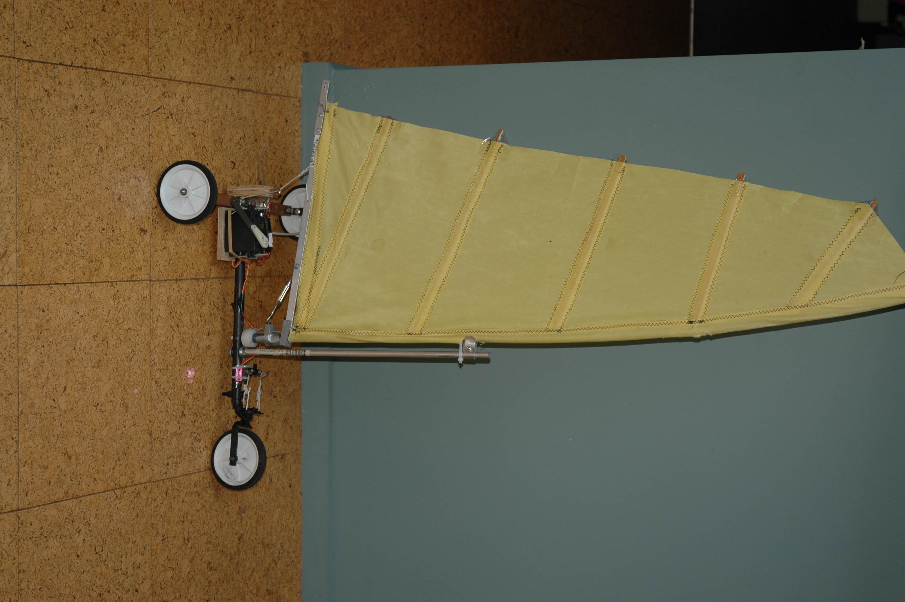windsurfer rig attachment landyacht